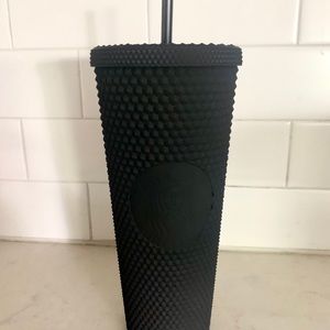 ❗️SOLD❗️Starbucks Halloween Black Studded Tumbler